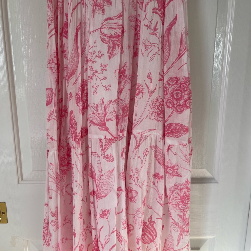 Olivia James the Label Milly Dress in Toile Pink, S - Picture 6 of 8